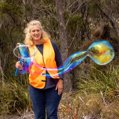 Pippa With Bubble 2